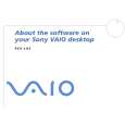 SONY PCV-LX2 VAIO Software Manual