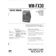 SONY WMFX30 Service Manual
