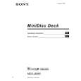 SONY MDSJB980 Owners Manual