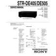 SONY STR-DE505 Service Manual