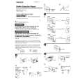 SONY WM-FX661 Owners Manual