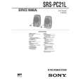 SONY SRSPC21L Service Manual