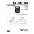 SONY WM-FX309 Service Manual