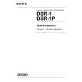 SONY DSR-1P Service Manual
