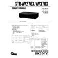SONY STR-AV270X Service Manual