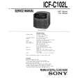SONY ICFC102L Service Manual