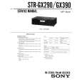 SONY STR-GX390 Service Manual