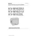 SONY KV-M1620L Owners Manual