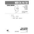 SONY MDR34 Parts Catalog