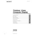 SONY CPDG420 Owners Manual