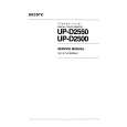 SONY UP-D2550 VOLUME 2 Service Manual