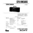 SONY CFD-DW560S Service Manual