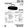 SONY CFD-110 Service Manual