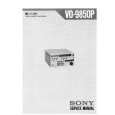 SONY VO-9850P Service Manual