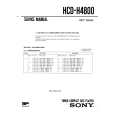 SONY HCDH3800 Service Manual