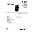 SONY M-425 Service Manual