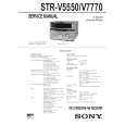SONY STRV5550 Service Manual