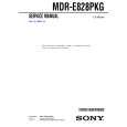 SONY MDR-E828PKG Service Manual