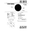 SONY XS-3013 Service Manual