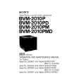 SONY BVM2010PMD Owners Manual