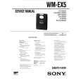 SONY WMEX5 Service Manual
