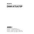 SONY DNW-A75P Service Manual