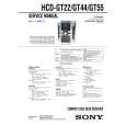 SONY HCD-GT55 Service Manual