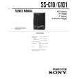 SONY SS-C10 Service Manual