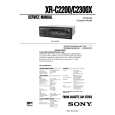 SONY XR-C2300X Owners Manual