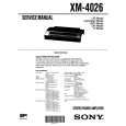 SONY XM4026 Service Manual