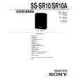 SONY SS-SR10A Service Manual