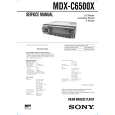 SONY MDXC6500X Service Manual