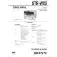 SONY STRWX5 Service Manual