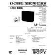 SONY KV-27XBR37M Owners Manual