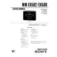 SONY WMFX502 Service Manual