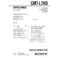 SONY CMTL77HD Service Manual
