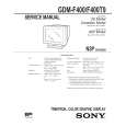 SONY GDMF400T9 Service Manual