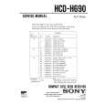 SONY HCDH701 Service Manual