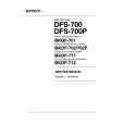 SONY DKDF-702 VOLUME 1 Service Manual