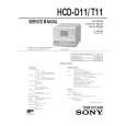 SONY HCDD11 Service Manual