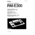 SONY RME300 Owners Manual