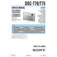 SONY DSC-T70 LEVEL2 Service Manual