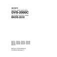SONY DVS-2000C Owners Manual