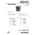 SONY HCDV515 Service Manual