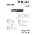 SONY CDP-561 Service Manual