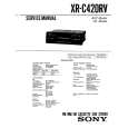 SONY XRC420RV Service Manual