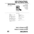 SONY ICFC793/L Service Manual