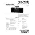 SONY CFD-D520S Service Manual