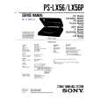 SONY PS-LX56 Service Manual