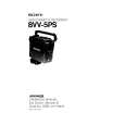 SONY BVV5PS Owners Manual